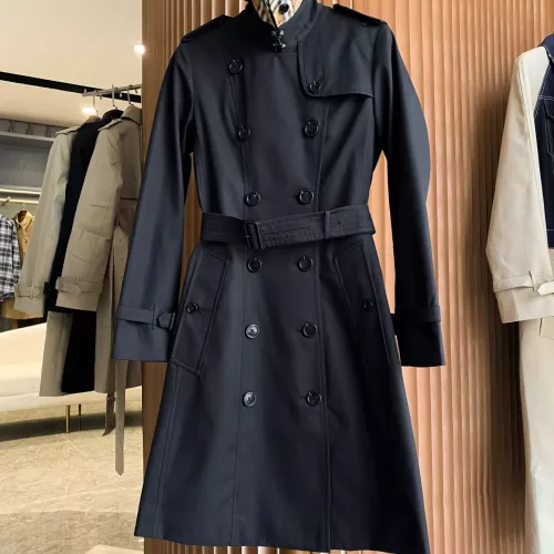 Cheap Burberry Trench Coat Long Sleeved For Women #1295287 Replica Wholesale [$170.00 USD] [ITEM#1295287] on Replica Burberry Trench Coat