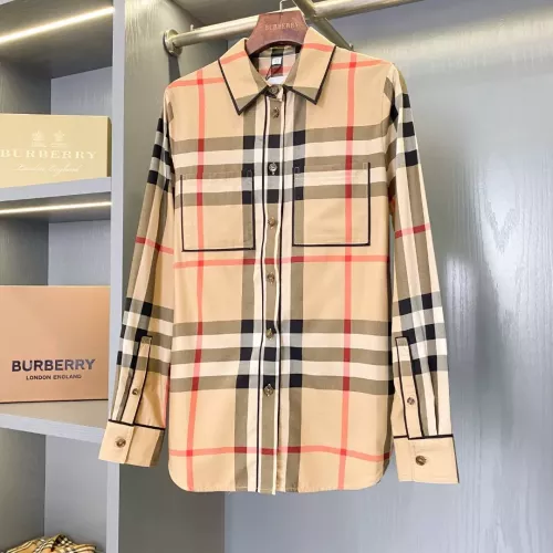 Burberry Shirts Long Sleeved For Women #1295326