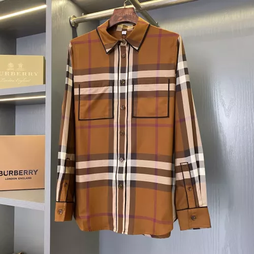 Burberry Shirts Long Sleeved For Women #1295327