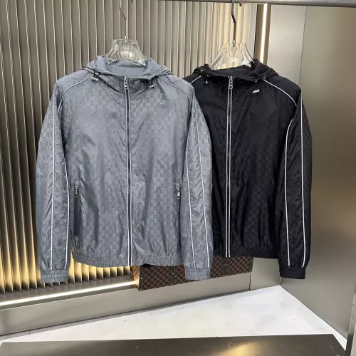 Cheap Gucci Jackets Long Sleeved For Men #1295383 Replica Wholesale [$125.00 USD] [ITEM#1295383] on Replica Gucci Jackets