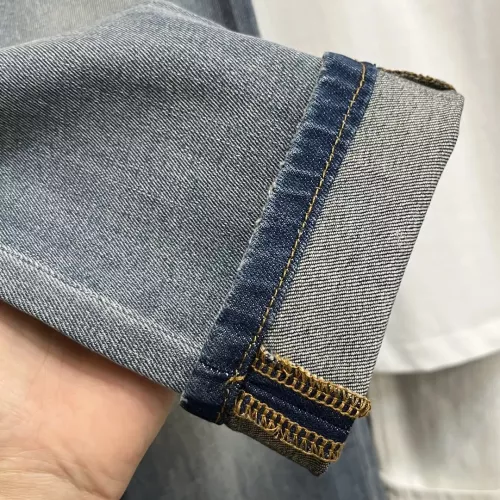 Cheap Louis Vuitton LV Jeans For Men #1295388 Replica Wholesale [$88.00 USD] [ITEM#1295388] on Replica Louis Vuitton LV Jeans