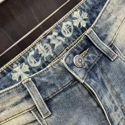 Cheap Chrome Hearts Jeans For Men #1295391 Replica Wholesale [$76.00 USD] [ITEM#1295391] on Replica Chrome Hearts Jeans