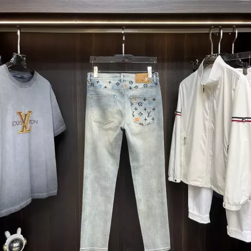 Cheap Louis Vuitton LV Jeans For Men #1295434 Replica Wholesale [$76.00 USD] [ITEM#1295434] on Replica Louis Vuitton LV Jeans