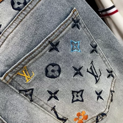 Cheap Louis Vuitton LV Jeans For Men #1295434 Replica Wholesale [$76.00 USD] [ITEM#1295434] on Replica Louis Vuitton LV Jeans