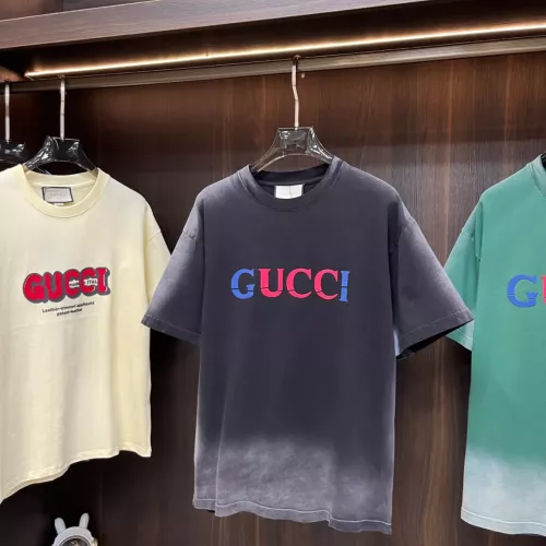 Cheap Gucci T-Shirts Short Sleeved For Unisex #1295579 Replica Wholesale [$76.00 USD] [ITEM#1295579] on Replica Gucci T-Shirts