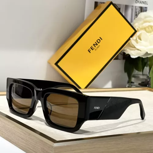 Fendi AAA Quality Sunglasses #1295786