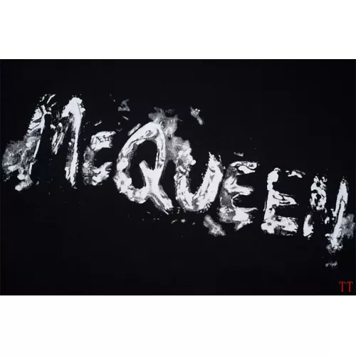 Cheap Alexander McQueen T-shirts Short Sleeved For Unisex #1295802 Replica Wholesale [$32.00 USD] [ITEM#1295802] on Replica Alexander McQueen T-shirts