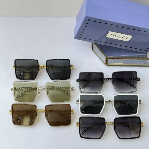 Cheap Gucci AAA Quality Sunglasses #1295809 Replica Wholesale [$60.00 USD] [ITEM#1295809] on Replica Gucci AAA Quality Sunglasses