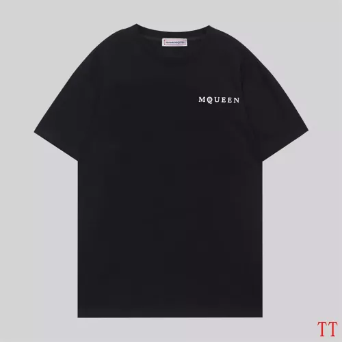 Cheap Alexander McQueen T-shirts Short Sleeved For Unisex #1295813 Replica Wholesale [$32.00 USD] [ITEM#1295813] on Replica Alexander McQueen T-shirts