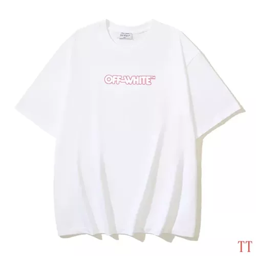 Off-White T-Shirts Short Sleeved For Unisex #1295827