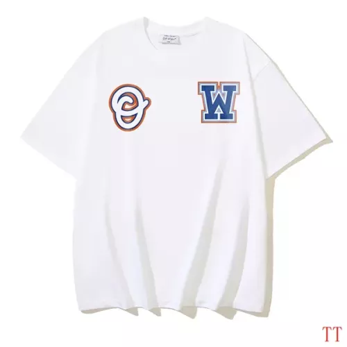 Off-White T-Shirts Short Sleeved For Unisex #1295835