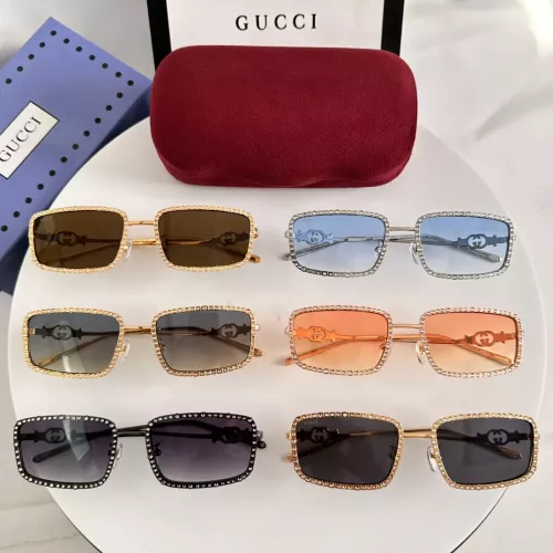 Cheap Gucci AAA Quality Sunglasses #1295843 Replica Wholesale [$64.00 USD] [ITEM#1295843] on Replica Gucci AAA Quality Sunglasses