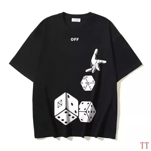 Off-White T-Shirts Short Sleeved For Unisex #1295847