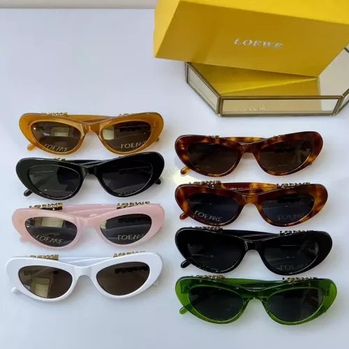 Cheap LOEWE AAA Quality Sunglasses #1295901 Replica Wholesale [$64.00 USD] [ITEM#1295901] on Replica LOEWE AAA Quality Sunglasses