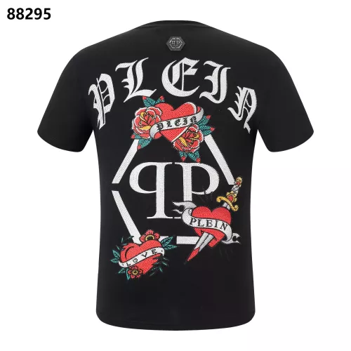 Cheap Philipp Plein PP T-Shirts Short Sleeved For Men #1296160 Replica Wholesale [$27.00 USD] [ITEM#1296160] on Replica Philipp Plein PP T-Shirts