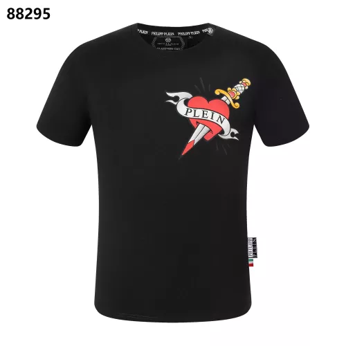 Cheap Philipp Plein PP T-Shirts Short Sleeved For Men #1296160 Replica Wholesale [$27.00 USD] [ITEM#1296160] on Replica Philipp Plein PP T-Shirts