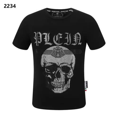 Cheap Philipp Plein PP T-Shirts Short Sleeved For Men #1296189 Replica Wholesale [$27.00 USD] [ITEM#1296189] on Replica Philipp Plein PP T-Shirts