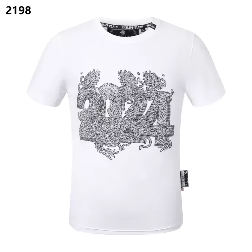 Cheap Philipp Plein PP T-Shirts Short Sleeved For Men #1296200 Replica Wholesale [$27.00 USD] [ITEM#1296200] on Replica Philipp Plein PP T-Shirts