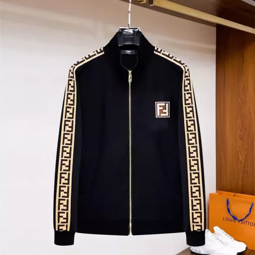 Cheap Fendi Tracksuits Long Sleeved For Men #1296441 Replica Wholesale [$92.00 USD] [ITEM#1296441] on Replica Fendi Tracksuits