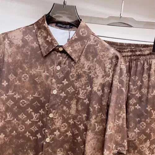 Cheap Louis Vuitton LV Tracksuits Short Sleeved For Men #1296517 Replica Wholesale [$76.00 USD] [ITEM#1296517] on Replica Louis Vuitton LV Tracksuits