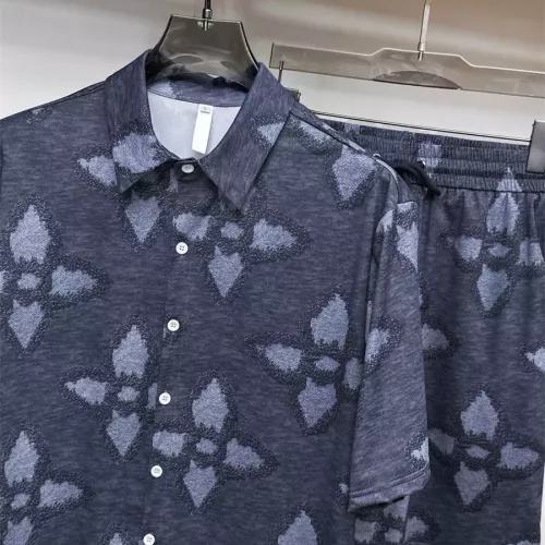 Cheap Louis Vuitton LV Tracksuits Short Sleeved For Men #1296531 Replica Wholesale [$76.00 USD] [ITEM#1296531] on Replica Louis Vuitton LV Tracksuits