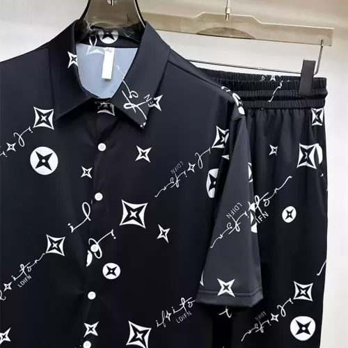 Cheap Louis Vuitton LV Tracksuits Short Sleeved For Men #1296544 Replica Wholesale [$76.00 USD] [ITEM#1296544] on Replica Louis Vuitton LV Tracksuits