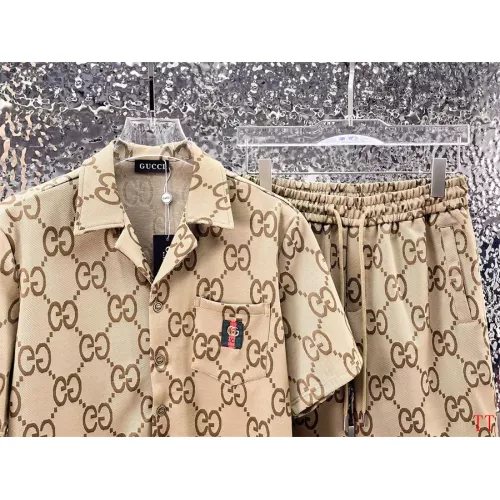 Cheap Gucci Tracksuits Short Sleeved For Men #1296563 Replica Wholesale [$82.00 USD] [ITEM#1296563] on Replica Gucci Tracksuits