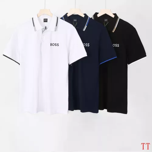 Cheap Boss T-Shirts Short Sleeved For Men #1296565 Replica Wholesale [$39.00 USD] [ITEM#1296565] on Replica Boss T-Shirts