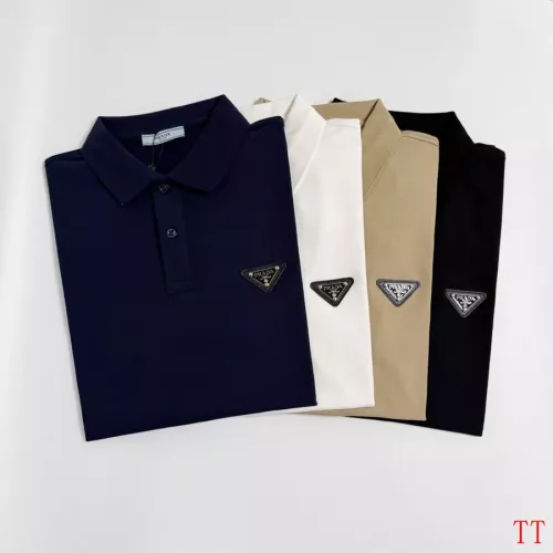 Cheap Prada T-Shirts Short Sleeved For Men #1296586 Replica Wholesale [$39.00 USD] [ITEM#1296586] on Replica Prada T-Shirts