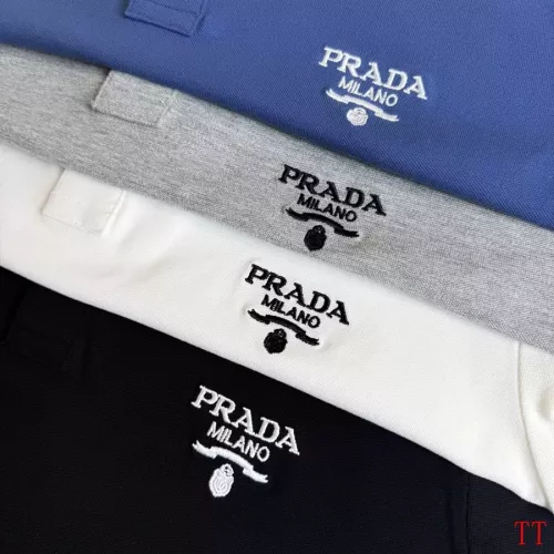 Cheap Prada T-Shirts Short Sleeved For Men #1296587 Replica Wholesale [$39.00 USD] [ITEM#1296587] on Replica Prada T-Shirts