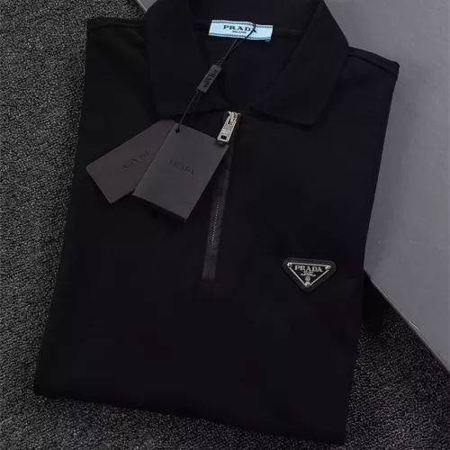 Cheap Prada T-Shirts Short Sleeved For Unisex #1296798 Replica Wholesale [$48.00 USD] [ITEM#1296798] on Replica Prada T-Shirts