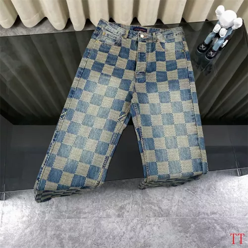 Cheap Louis Vuitton LV Jeans For Unisex #1296823 Replica Wholesale [$80.00 USD] [ITEM#1296823] on Replica Louis Vuitton LV Jeans