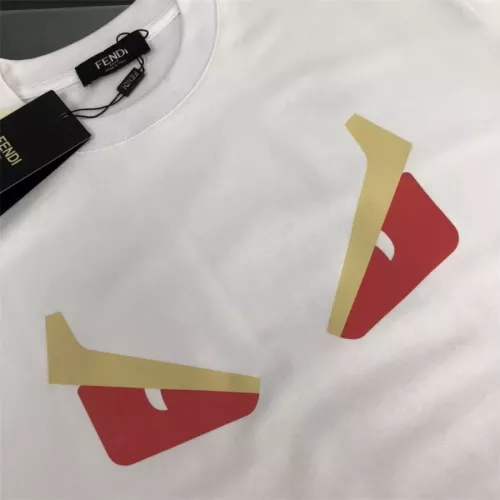 Cheap Fendi T-Shirts Short Sleeved For Unisex #1296944 Replica Wholesale [$32.00 USD] [ITEM#1296944] on Replica Fendi T-Shirts