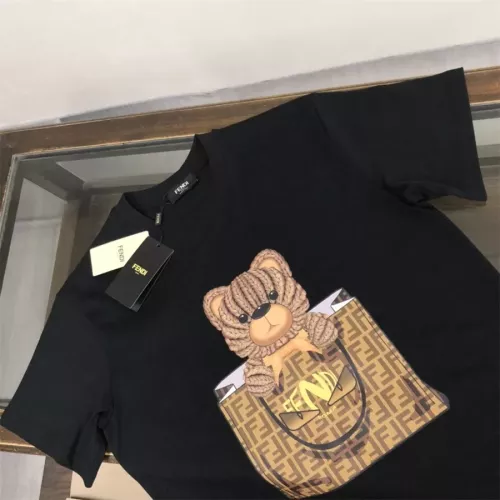 Cheap Fendi T-Shirts Short Sleeved For Unisex #1296947 Replica Wholesale [$32.00 USD] [ITEM#1296947] on Replica Fendi T-Shirts