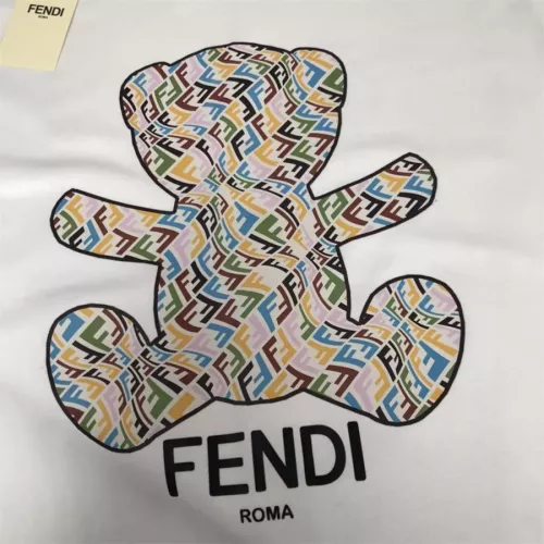 Cheap Fendi T-Shirts Short Sleeved For Unisex #1296948 Replica Wholesale [$32.00 USD] [ITEM#1296948] on Replica Fendi T-Shirts