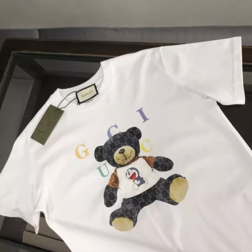 Cheap Gucci T-Shirts Short Sleeved For Unisex #1296966 Replica Wholesale [$32.00 USD] [ITEM#1296966] on Replica Gucci T-Shirts