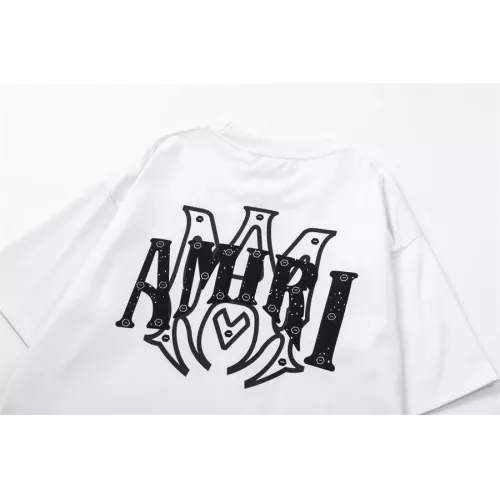 Cheap Amiri T-Shirts Short Sleeved For Unisex #1296996 Replica Wholesale [$36.00 USD] [ITEM#1296996] on Replica Amiri T-Shirts