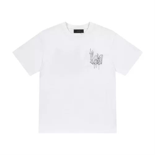 Cheap Amiri T-Shirts Short Sleeved For Unisex #1297001 Replica Wholesale [$36.00 USD] [ITEM#1297001] on Replica Amiri T-Shirts