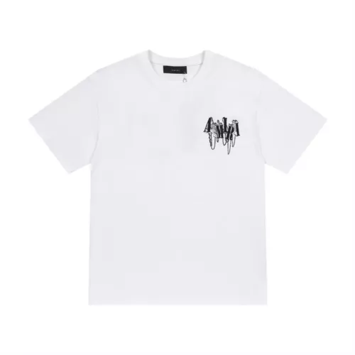 Cheap Amiri T-Shirts Short Sleeved For Unisex #1297006 Replica Wholesale [$36.00 USD] [ITEM#1297006] on Replica Amiri T-Shirts