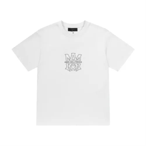 Cheap Amiri T-Shirts Short Sleeved For Unisex #1297009 Replica Wholesale [$39.00 USD] [ITEM#1297009] on Replica Amiri T-Shirts