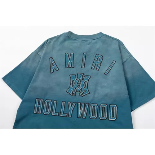 Cheap Amiri T-Shirts Short Sleeved For Unisex #1297012 Replica Wholesale [$40.00 USD] [ITEM#1297012] on Replica Amiri T-Shirts