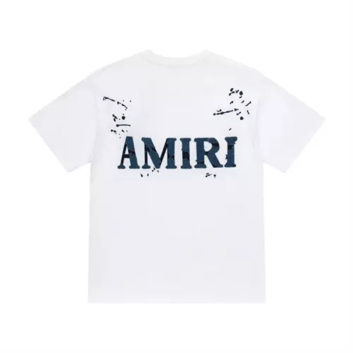 Cheap Amiri T-Shirts Short Sleeved For Unisex #1297016 Replica Wholesale [$40.00 USD] [ITEM#1297016] on Replica Amiri T-Shirts