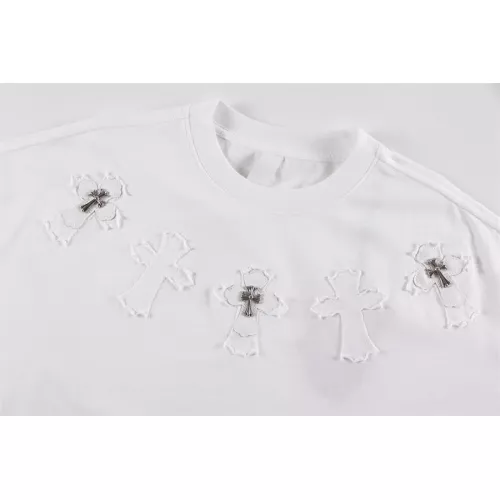 Cheap Chrome Hearts T-Shirts Short Sleeved For Unisex #1297096 Replica Wholesale [$56.00 USD] [ITEM#1297096] on Replica Chrome Hearts T-Shirts