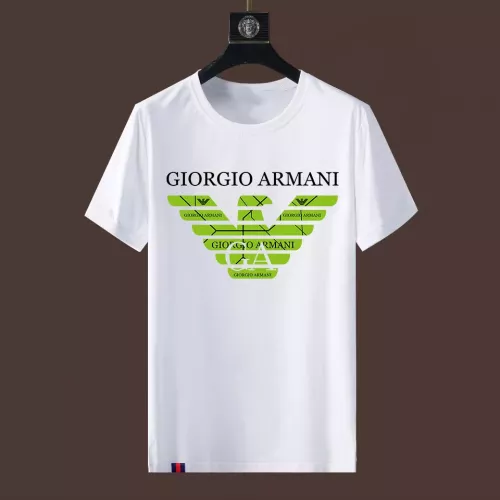 Armani T-Shirts Short Sleeved For Men #1297546