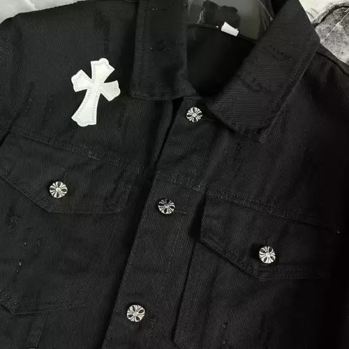 Cheap Chrome Hearts Jackets Long Sleeved For Men #1297713 Replica Wholesale [$72.00 USD] [ITEM#1297713] on Replica Chrome Hearts Jackets