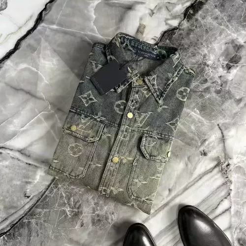 Cheap Louis Vuitton LV Jackets Long Sleeved For Men #1297720 Replica Wholesale [$72.00 USD] [ITEM#1297720] on Replica Louis Vuitton LV Jackets