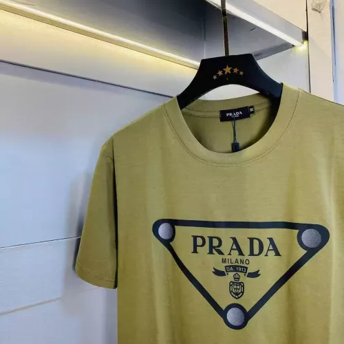 Cheap Prada T-Shirts Short Sleeved For Men #1297757 Replica Wholesale [$32.00 USD] [ITEM#1297757] on Replica Prada T-Shirts