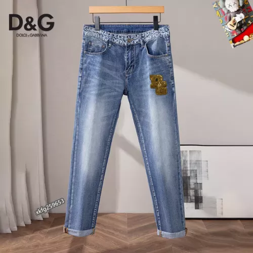 Cheap Dolce &amp; Gabbana D&amp;G Jeans For Men #1297821 Replica Wholesale [$48.00 USD] [ITEM#1297821] on Replica Dolce &amp; Gabbana D&amp;G Jeans