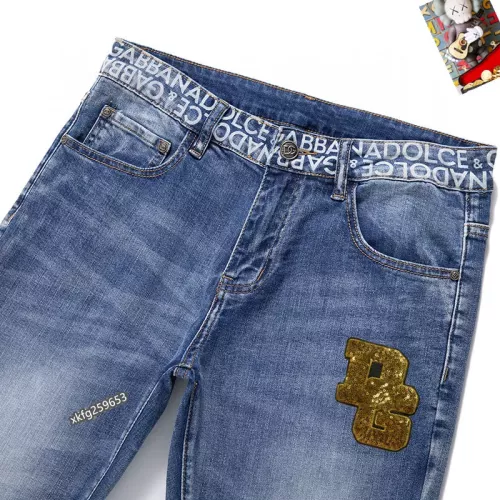 Cheap Dolce &amp; Gabbana D&amp;G Jeans For Men #1297821 Replica Wholesale [$48.00 USD] [ITEM#1297821] on Replica Dolce &amp; Gabbana D&amp;G Jeans