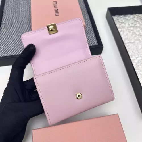 Cheap MIU MIU Wallets #1297829 Replica Wholesale [$38.00 USD] [ITEM#1297829] on Replica MIU MIU Fashion Wallets